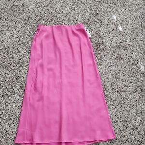 A New Day Vibrant Pink A-Line Skirt